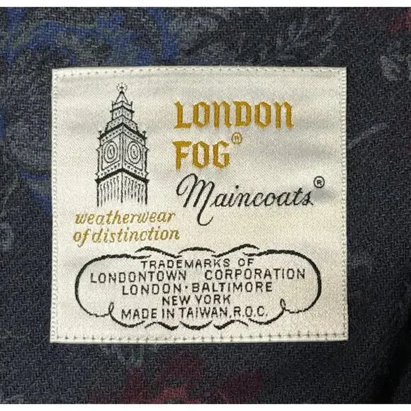 London Fog Womens Trench‎ Coat sz 14 Old Money Classic Business Professional - Picture 4 of 7